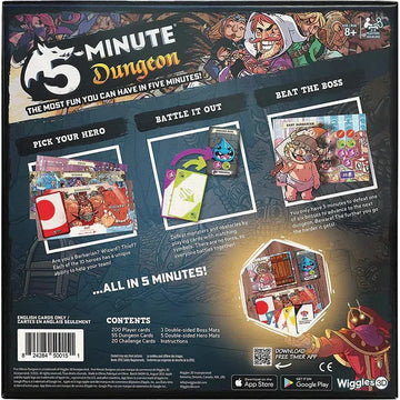 5 Minute Dungeon Card Game Outset
