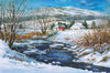Heritage Puzzle Below The Foothills Jigsaw Puzzle By William Mangum (1000-Piece)