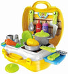 MKY Kitchen Cooking PlaySet for Kids Kitchen Ware Set for Girls/Kids Cooking Set Birthday Gifts for Baby Girls,Plastic,Multi C