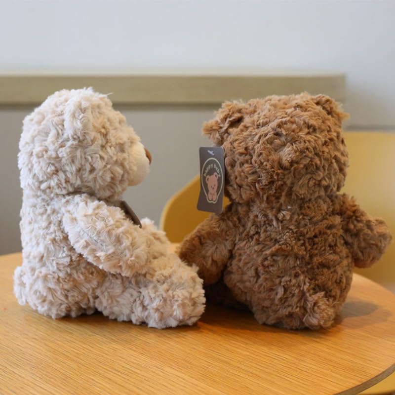 Gjlzfwbx Teddy Bear Plush Toy, 12Inches Teddy Bear Stuffed Animal Christmas Birthday Valentine'S Day Gifts For Kids Girl Friends