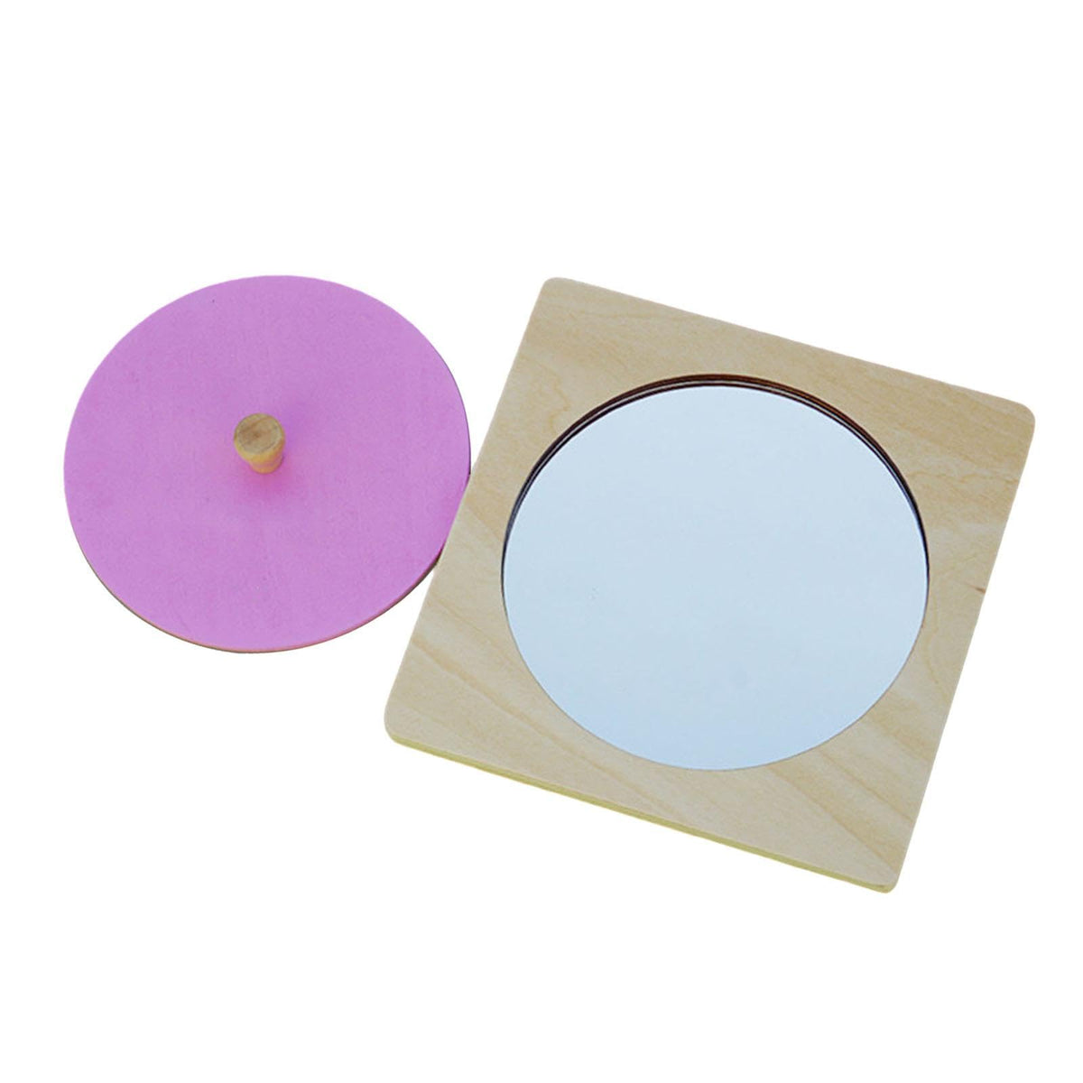 Club BollywoodBaby Mirror Toy Educational Montessori Mirror Puzzle For Preschool Baby Kids|Baby|Toys For Baby|Developmental Baby