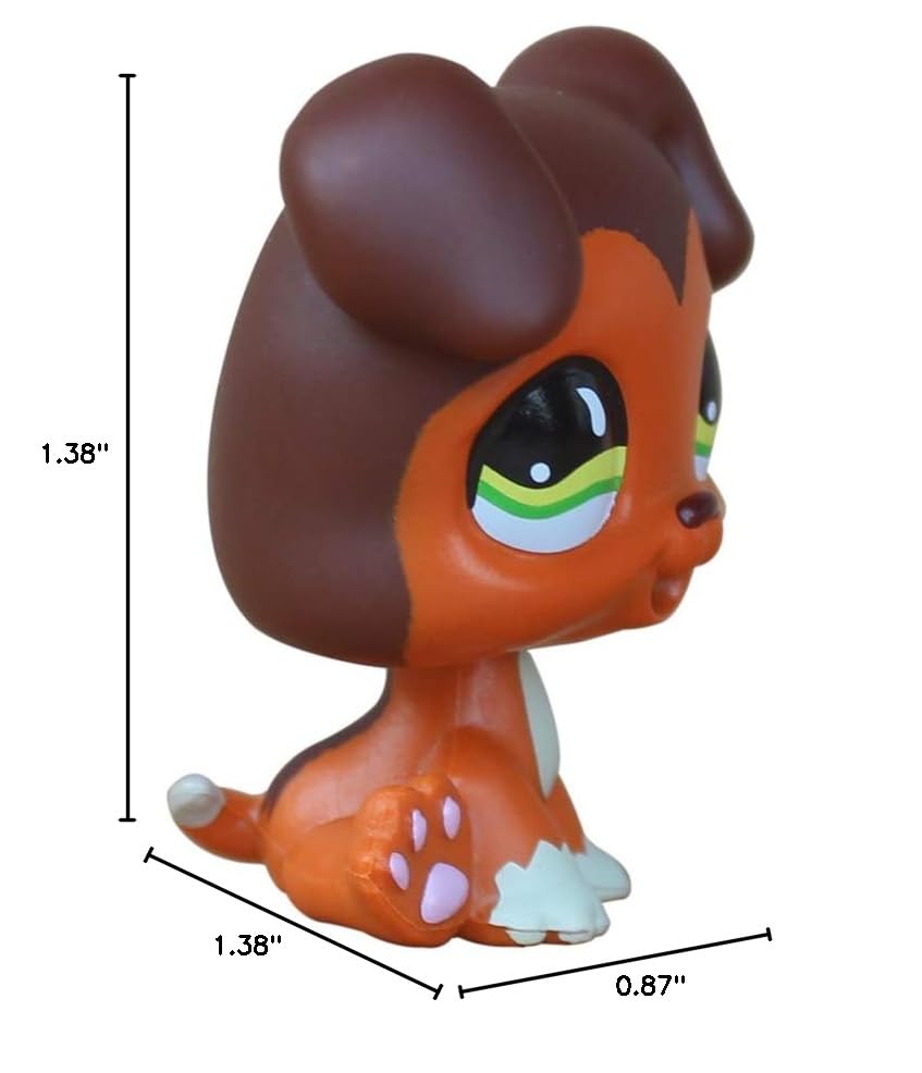 Lpscb Custom-Made Baby Puppy Pet Shop Toy Dog Great Dane Dachshund Cocker Spaniel Mini Bobble Head Animal Figure 1.5 Inch