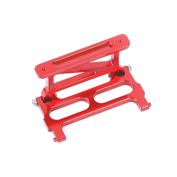 Rzxylrc Aluminum Rear Body Shell Mount Parts For Axial Scx24 C10 1/24 Rc Crawler Upgrades (Red)
