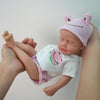 Mire & Mire Reborn Baby Dolls 12'' Girl Full Silicone Baby Doll Realistic-Newborn Baby Dolls That Look Real Sleeping Baby Doll