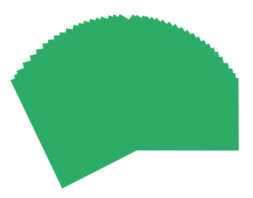 Folia 6354 Coloured Paper Emerald Green Din A3 130 G/M² 50 Sheets For Crafts And Creative Design Of Cards, Window Pictures And Scrapbooking