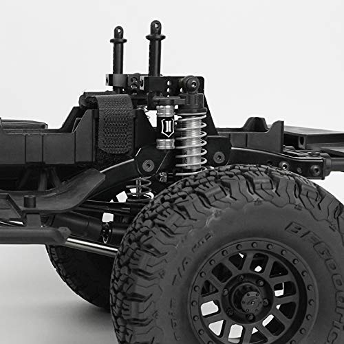 RCLions Aluminum Front&Rear Adjustable Shock Towers,Shock Hoops for Axial SCX10 ii Upgrades 90046/90047 1/10 Scale RC Crawler Ca