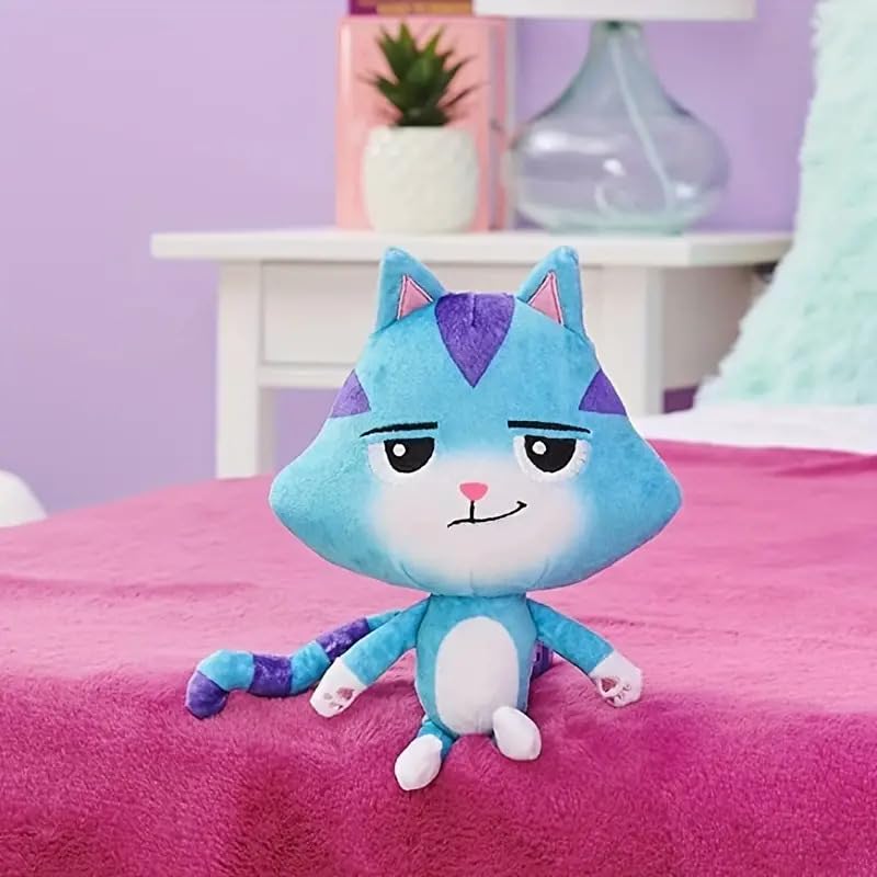 Cute Plush Toys Collection, 7-8 Inch Soft And Cuddly Stuffed Purr-Ific Plush Toys For Kids Ages 3 And Up, Great Gift For Birthda