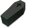 3-Piece Silverware Caddy, Halloween Coffin