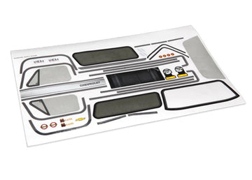 Traxxas TRA8131 Decal Sheet, Chevrolet Blazer (1979)