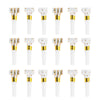 Toyvian 30PCS Musical Blow Outs Glitter Party Blowers Noisemaker Birthday Squawkers Noise Makers for Kids Birthday Holiday New Y