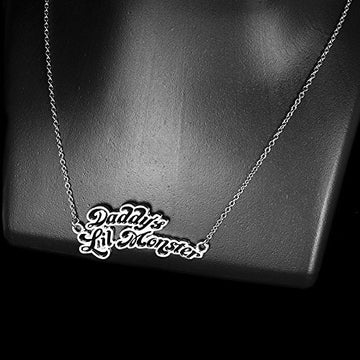 Qmx Suicide Squad Daddy'S Little Monster Necklace