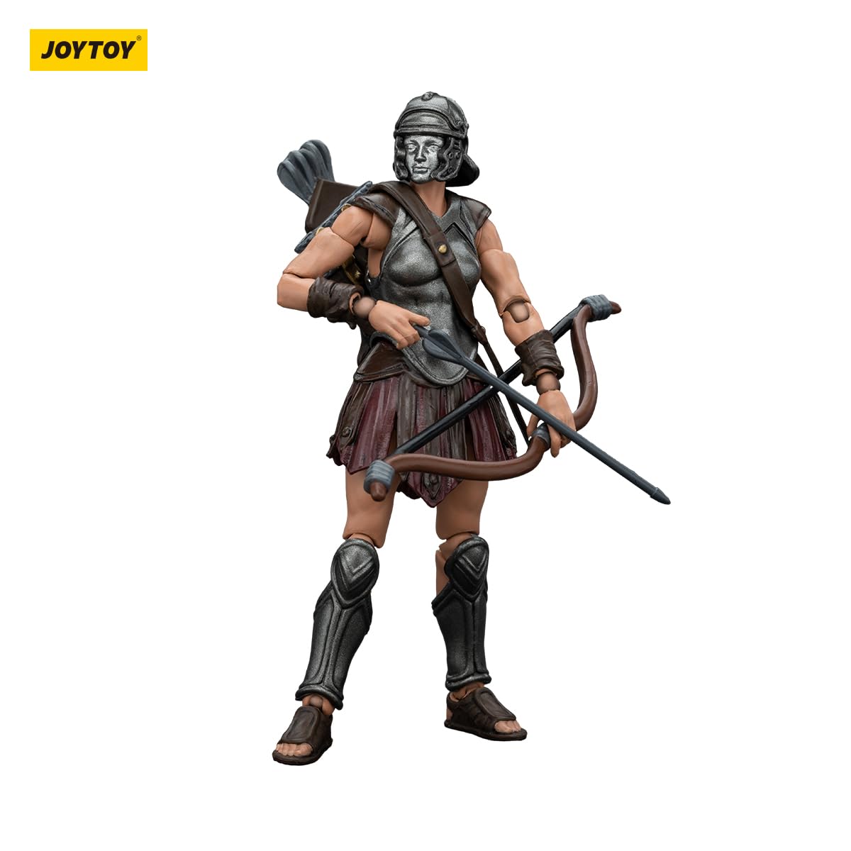 Joytoy 1/18 Strife Roman Republic Legionary Light Infantry Bow And Arrow Female Collector'S Edition Action Figure -4.25Inch