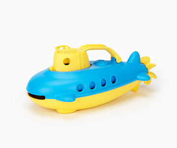 Green Toys Suby-1033 10.25'' X 5.25'' X 4.50'' Yellow Cabin Submarine