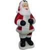 Christmas Time Resin Traditional Santa Claus Figurine Standing And Holding A List | Perfect Christmas Decorations For Living Room, Porch, Or Den | 36 Inches Tall | Ct-Rs036Sc0-Rd, Red, White