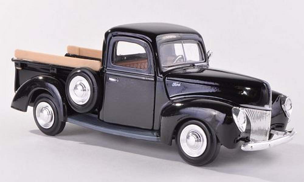 Ford Pick Up, Black, 1940, Model Car, Ready-Made, Motormax 1:24