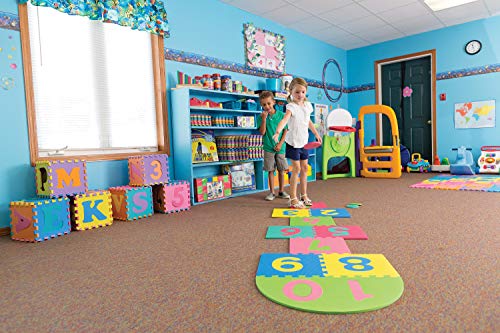 Chenille Kraft Wonderfoam Puzzle Mat, Numbers, 20 Pieces (Ac4382)