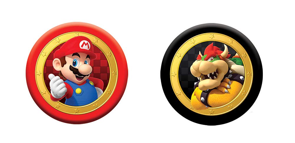 Usaopoly Super Mario Checkers & Tic-Tac-Toe Collector'S Game Set For 2 Players | Featuring Mario & Bowser | Collectible Checkers And Tictactoe Perfect For Mario Fans, Model Number: Cm005-637-002001-06