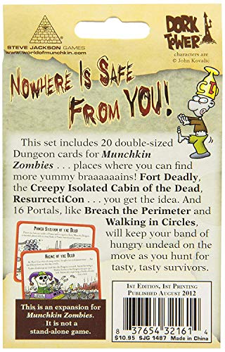 Munchkin Zombies 3 Hideous Hideouts