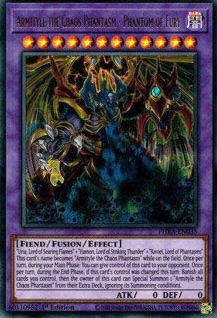 Armityle The Chaos Phantasm - Phantom Of Fury - Phra-En035 - Ultra Rare - 1St Edition