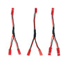 Aediko 3Pcs Jst Plug Splitter Cable 1 Jst Male Female To 2 Jst Female Y Parallel Cable Harness Wire Compatible With Traxxas Cool