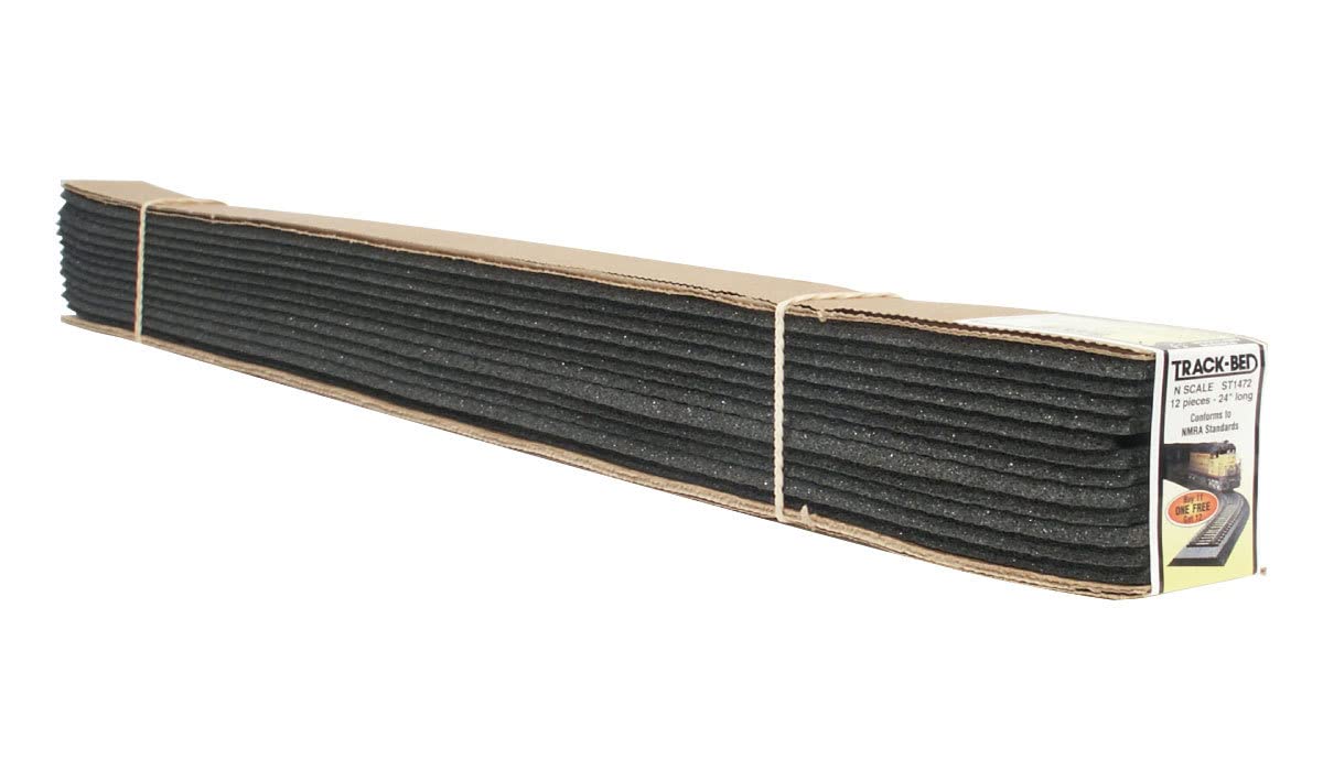 Woodland Scenics St1472 Track-Bed 2' (12) N Woou0472