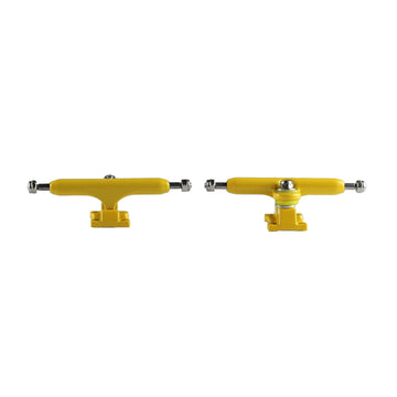 Noahwood Fingerboards Parts Professional Prince Ii Trucks (34Mm) + Update Self-Locking Nuts (Yellow)