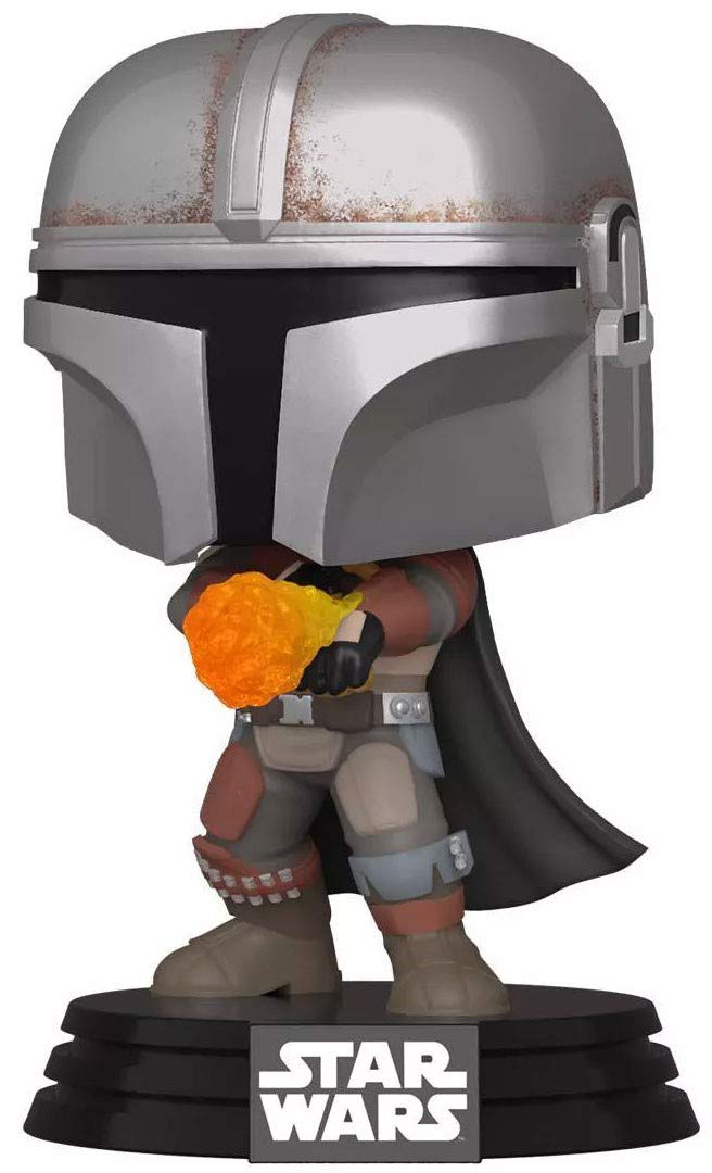 Funko Pop Star Wars The Mandalorian With Flame Exclusive