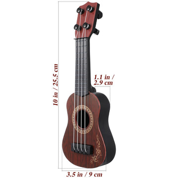 Toddmomy Melodic Fun for Kids: Plastic Ukulele Guitar - A Musical Toy Instrument for Children, Inspiring Musical Education and P