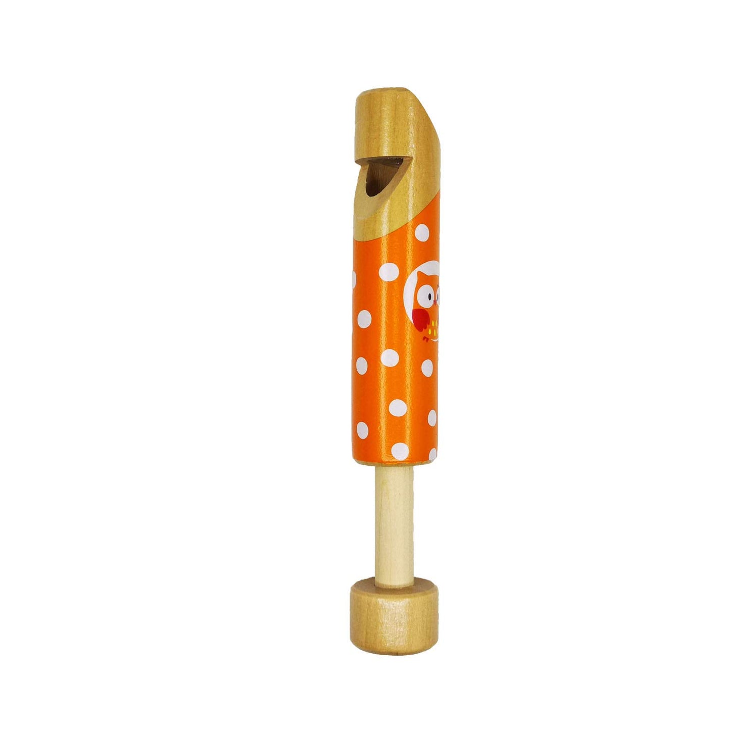Fartime 4-Piece Set Wood Slide Whistle Toy, Colorful, Lovely Design, Children'S Fun Music Toys, 7.5 Inches