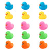 Bath Duck Toys 15 Pcs Colorful Mini Rubber Ducks Squeak And Float Duckies Baby Shower Toy Party Decoration For Toddlers Boys Girls (2.2’’)