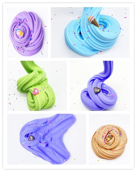 Pugndeb Butter Slime Kit 14Pack For Party Favors, Scented, Soft And Non-Sticky, Birthday Gifts For Girl Boys, Stress Relief Slim