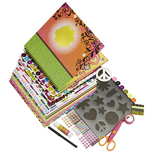 Alex Craft Groovy Scrapbook Kids Art and Craft Activity, Design 48 Pages, Allows Children to be Creative and Use their Imaginati