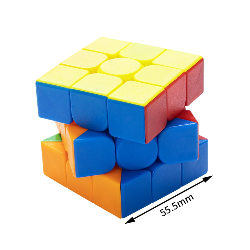 Hellocube 20 Pack Speed Cube Set,Magic Cube For Party Favors 3X3X3 Stickerless Magic Cube Gifts For Kids