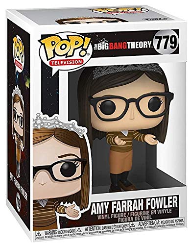 Funko Tv: Big Bang Theory - Amy Farrah Fowler Pop! Vinyl Figure (Includes Compatible Pop Box Protector Case)
