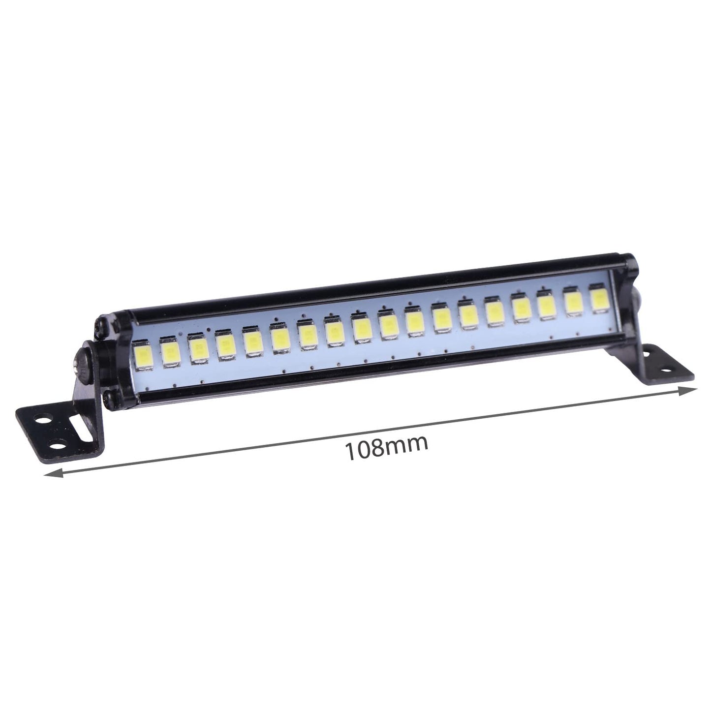 AIMROCK RC Car Light Bar Roof Lamp Kit w/20 LEDs for 1/10 Slash Stampede Rustler TRX-4 Senton Granite SCX10 RC4WD D90 (80mm)