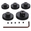 JIECHUN Metal Steel 48P Pinion Gear 38T 39T 40T 41T 42T 3.175mm Shaft Motor Gears Set with Hex Key for 1/10 RC Brushless Brush M