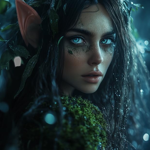 Cooljoy 2 Pairs Elf Ears Brown Black Cosplay Fairy Elf Pixie Vampire Ears Soft Halloween Accessories