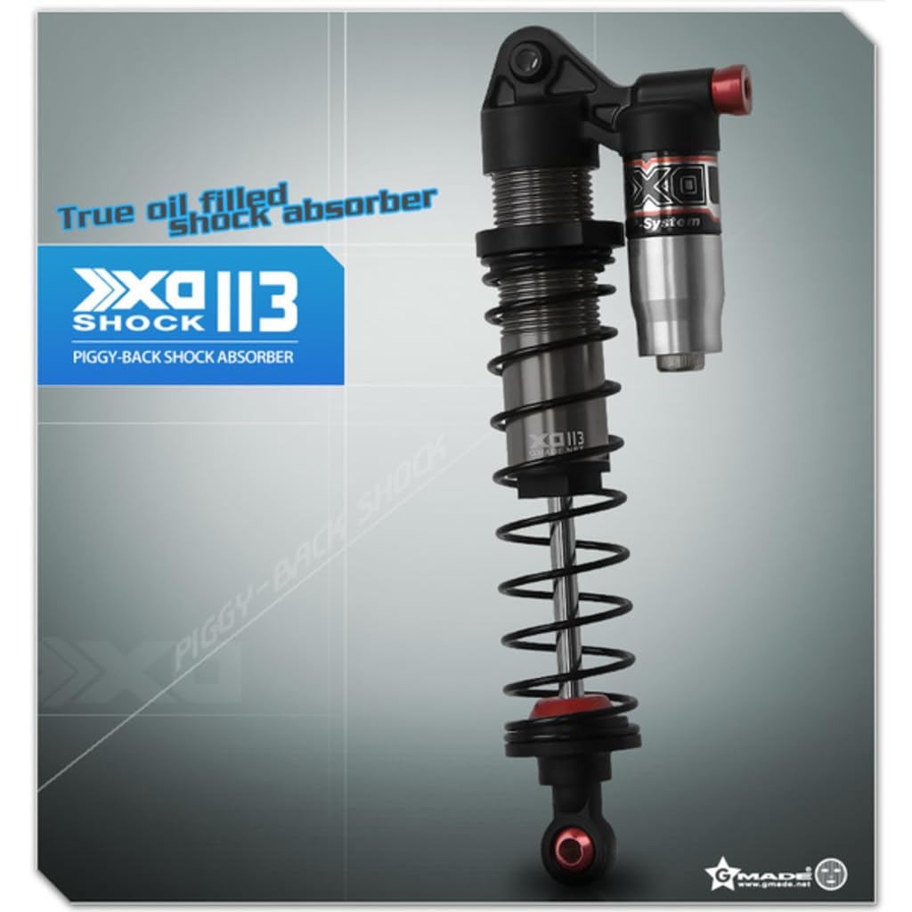 Gmade XD Piggyback Shock 113mm 2-Piece Aluminum Brown GMA23707