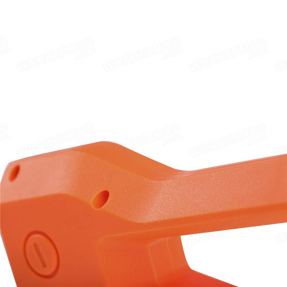 Worker Ak Style Shoulder Stock For Nerf N-Strike Elite And Nerf Modulus Series Toy (Orange)