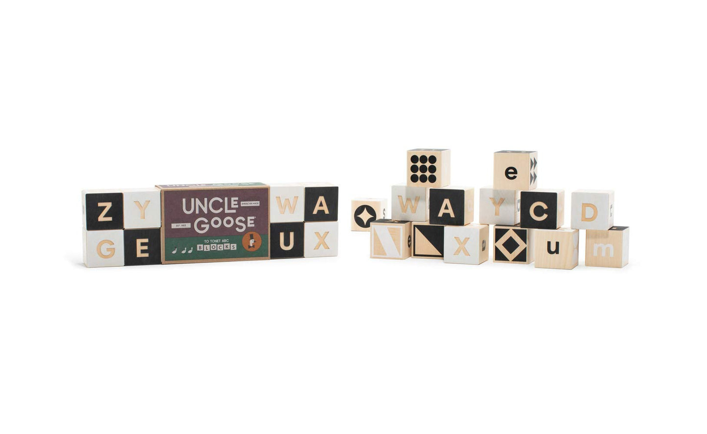 Uncle Goose To Tonet Abc Blocks - Made In The Usa