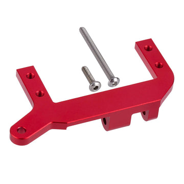 RC TRX4 Servo on Axle Mount,TRX4 SOA Mount 4-Link Suspension for 1/10 RC Crawler Car TRX-4 Aluminum Upgrade Parts (Red)
