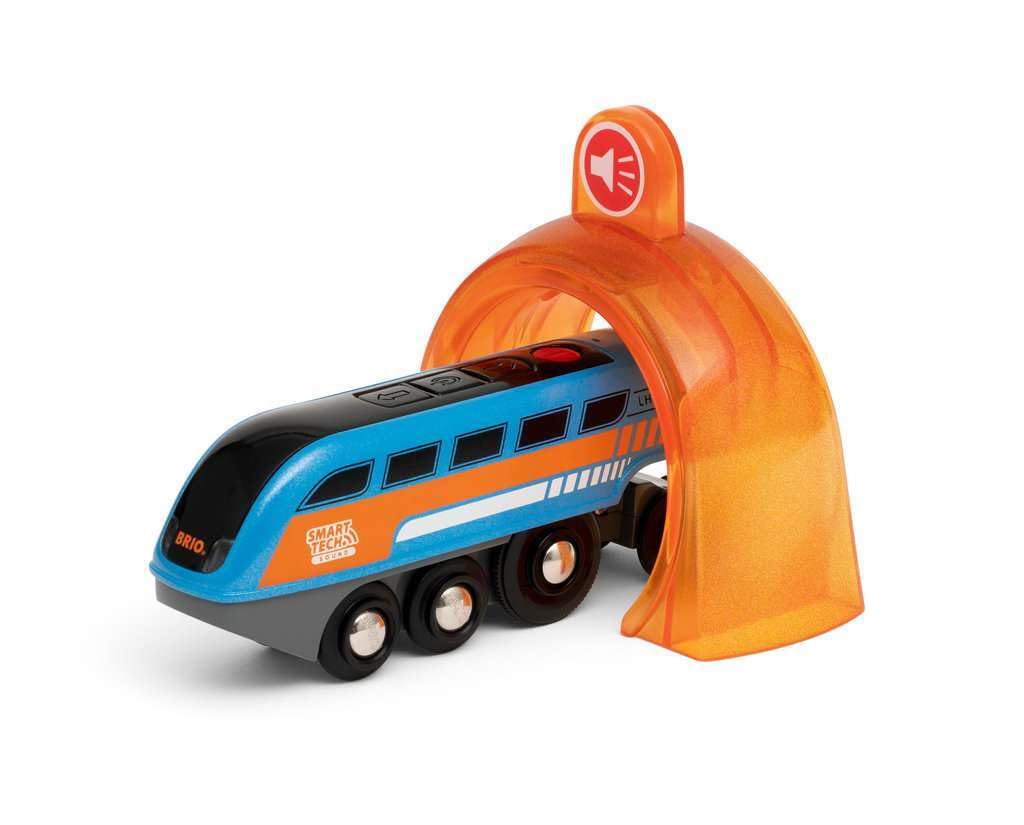 Brio 33971 Smart Tech Sound Record & Play Engine - Interactive Wooden Toy Train For Kids | Perfect For Age 3 And Up | Enhances Motor Skills