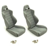Raidenracing 1/10 Scale Realistic RC Crawler Truck Rubber Seats Chair SCX10 II III Wraith Body Accessories 2pcs