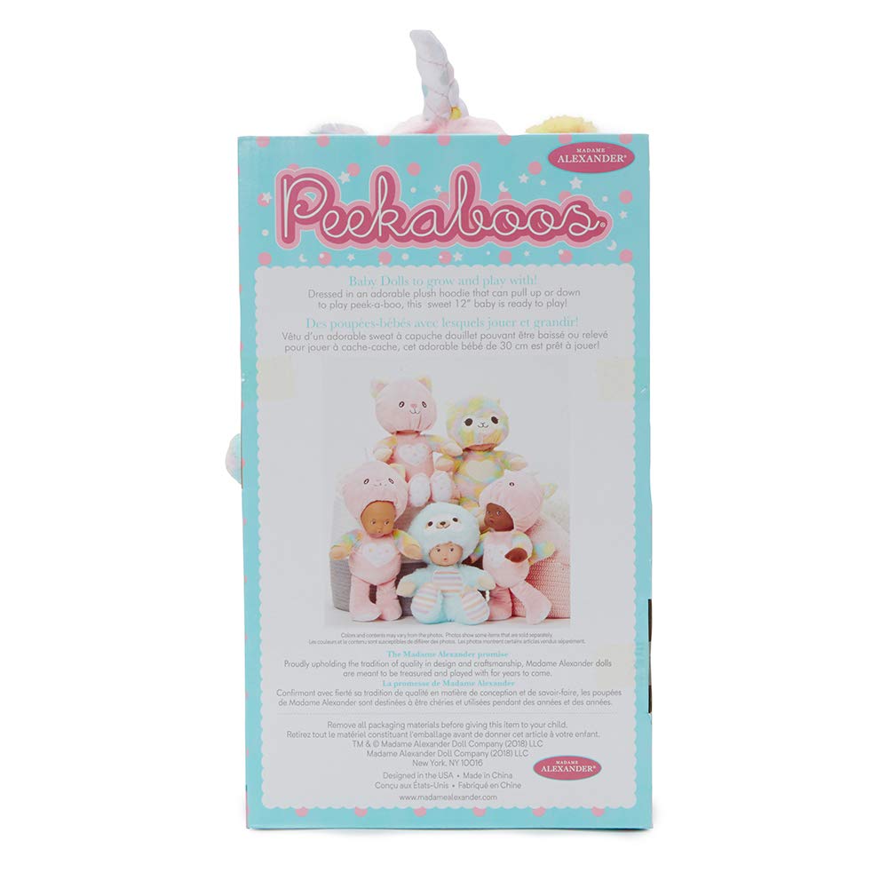 Madame Alexander 12' Peekaboos, Unicat, Light Skin Tone