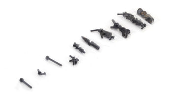 Vaterra Hardware Set Axle Housing, Wheel Nuts:SLK