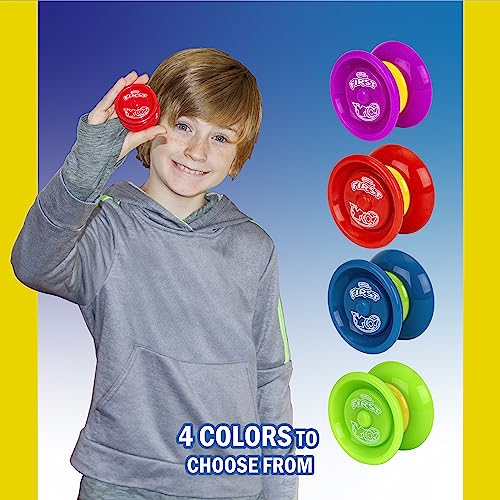 Duncan Toys First Yo! - Best Beginner Yo-Yo For Kids, Responsive Yo Yo, Yoyo Toy - Green/Yellow