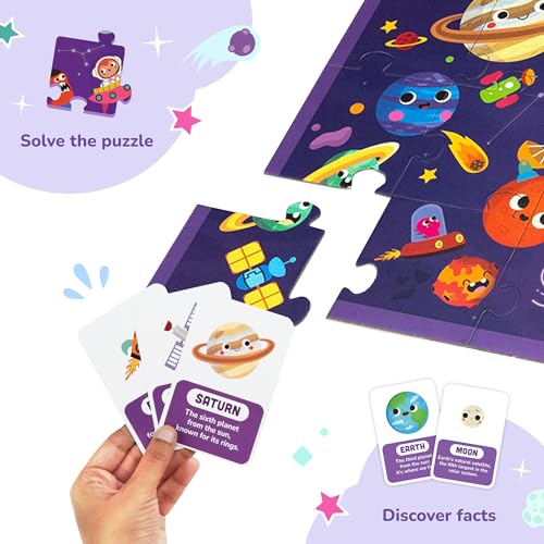 Lovedabble Where Is It? Spectacular Space: Form A Universe Masterpiece With Jumbo-Sized Pieces And Search & Find 18 Cosmic Icons