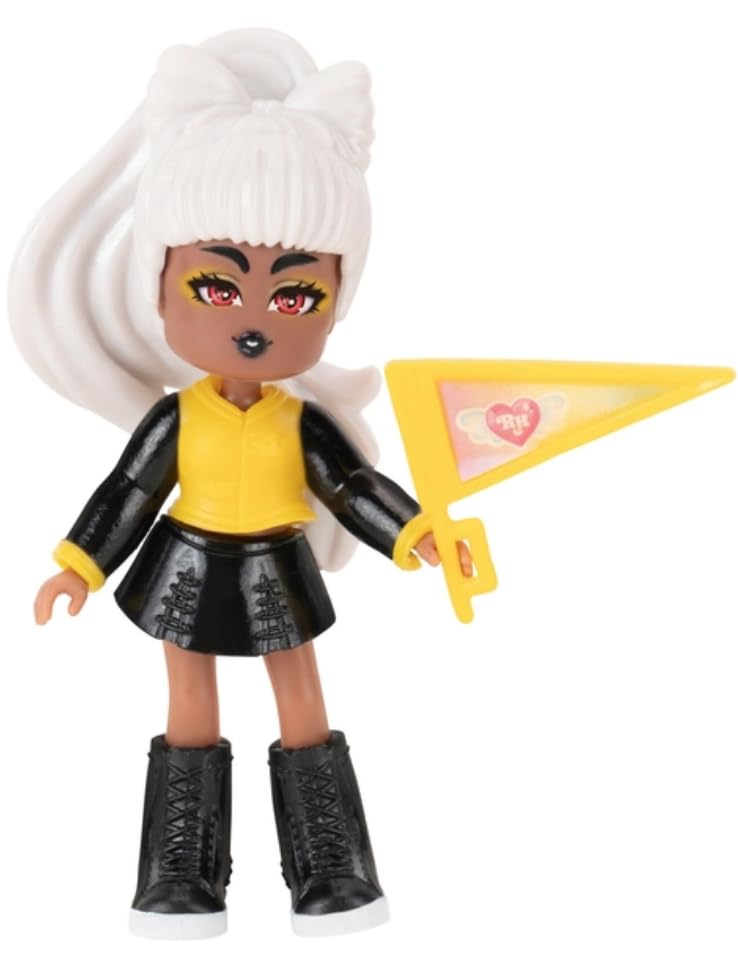 Royale High 3 School Spirit Fashion Pack: Cheerleading - Dark Series 1-1 Figure With 15 Accessories - Wings Become Rings - Vi