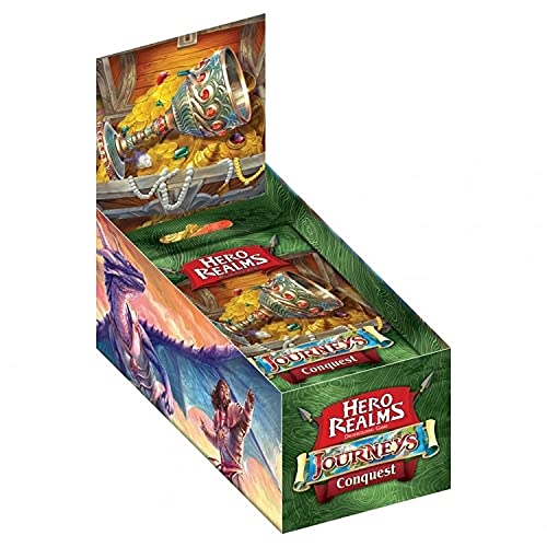 Hero Realms Journeys: Conquest - Expansion Pack - Cards Games For Adults Kids Family - 12 Cards Per Pack
