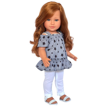 Kennedy And Friends 18 Inch Fashion Dolls- Tilt And Pose Feature And All Vinyl (F02-Jln)